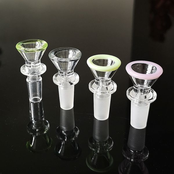 Verschiedenes Raucherzubehör Heady Glass Bowls 14mm Male Joint OD 27mm Quartz Bowl For Oil Dab Rigs Water Pipes Tobacco Tools XL-SA13