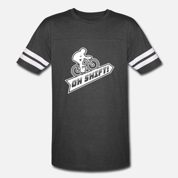 

oh shift funny mountain bike trail gift t shirt men create tee shirt round neck fit gift funny casual summer style leisure shirt