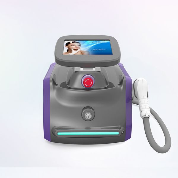 

permanent hair removal 755 1064 808nm diode laser machine 300w 808nm diode laser permanent hair removal machine, Black