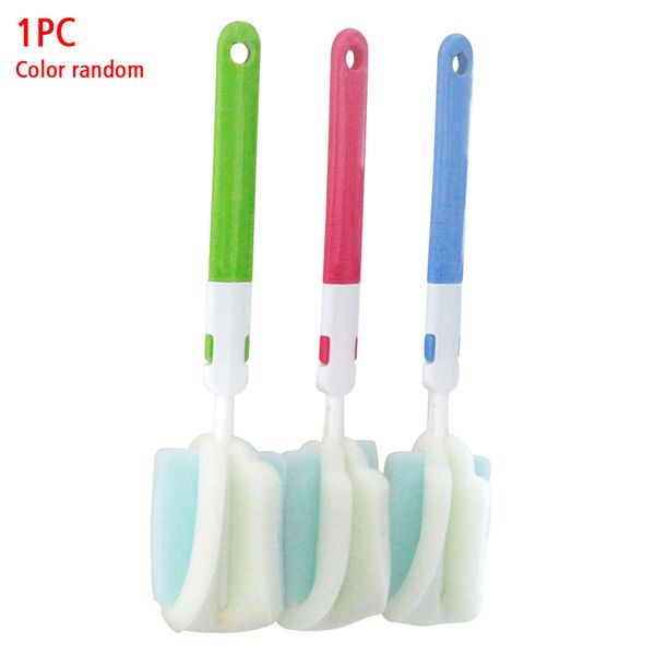 

long handle glass cup baby kitchen sponge scrubbing bottle cleaning brush office
