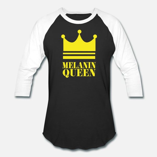 

melanin queen t shirt men customize tee shirt round collar normal interesting authentic summer style pattern shirt