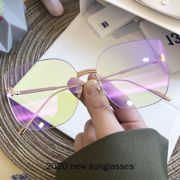 

square sunglasses women big frame glasses with metal decoration fashion outdoor oversized ladies clear sun glasses nx, White;black