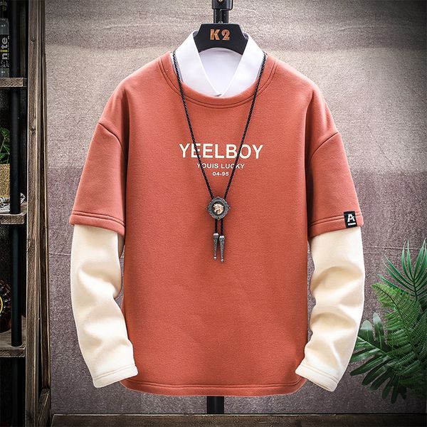 

fashion brand men hoodies 2020 spring autumn hip hop loose casual men's sweatshirts punk streetwear clothes kg-102, Black