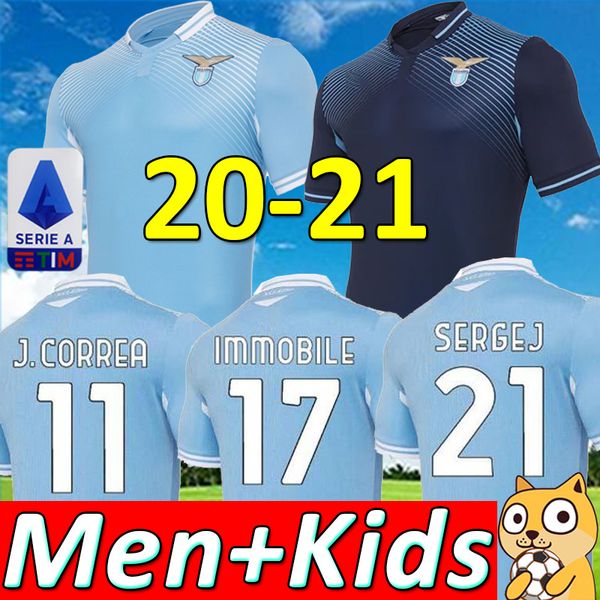 

20 21 lazio soccer jerseys sergej 2020 2021 ss lazio f.caicedo formobile футболка correa luis alberto футбольная рубашка, Black;yellow