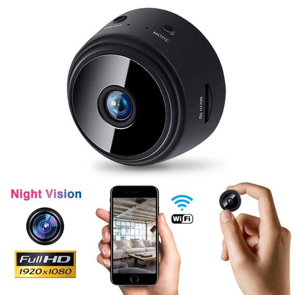 

camcorders 1080p hd mini ip wifi camera wireless home security dvr ir night vision