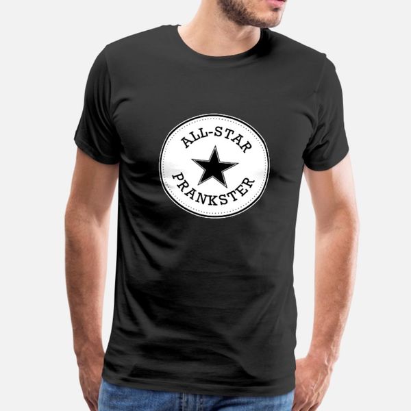 

all star prankster t shirt men printing tee shirt size s-3xl fit authentic summer style normal shirt