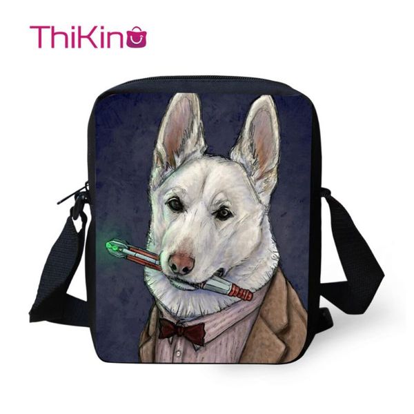 

thikin gentle dressed up animals shoulder messenger bag crossbody phone bag for boys phone shopping bags mochila infantil