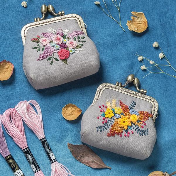 

вечерние сумки женщины diy сумка вышивка монета маленький бумажник самостоятельно подарок ручной работы материал перевозка груза падения хор