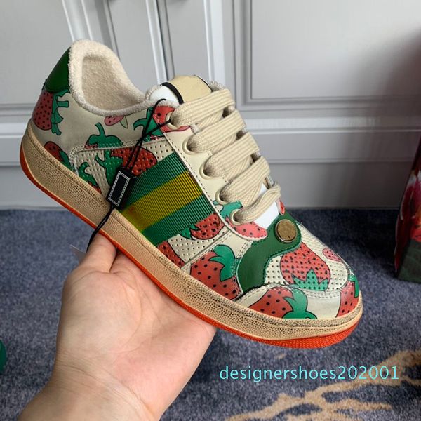 

luxury dirty shoes women men casual shoes designer sneakers fashion shoes size 35-44 model d01, Black