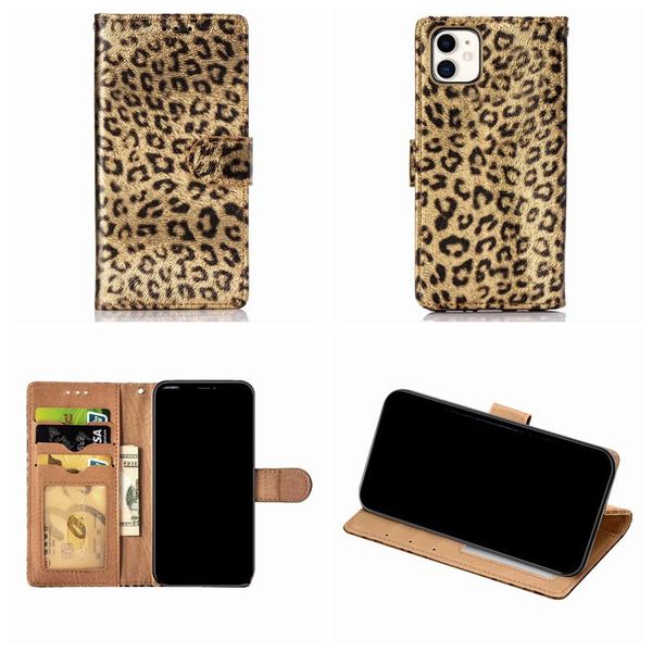 

cgjxsleopard wallet leather case for iphone 11 pro max 2019 xr xs max x 8 7 6 animal holder stand pocket id card frame flip cover luxury pou