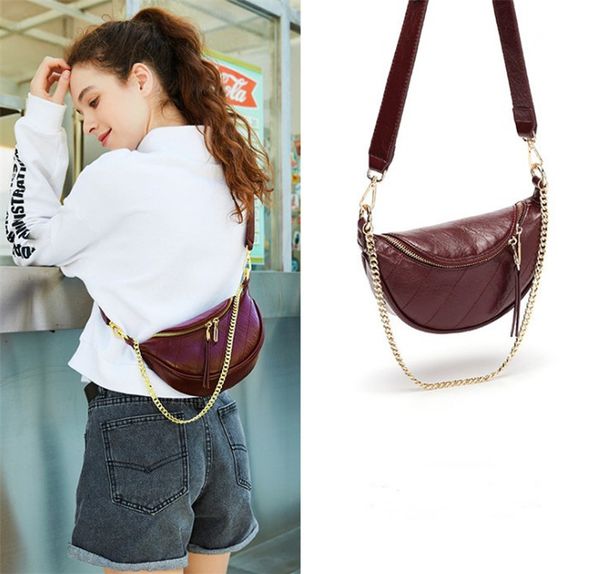 

casual trend designer handbags new fashion luxury jewelry chest bag 2020 all-match one-shoulder messenger small bag waist bag ing