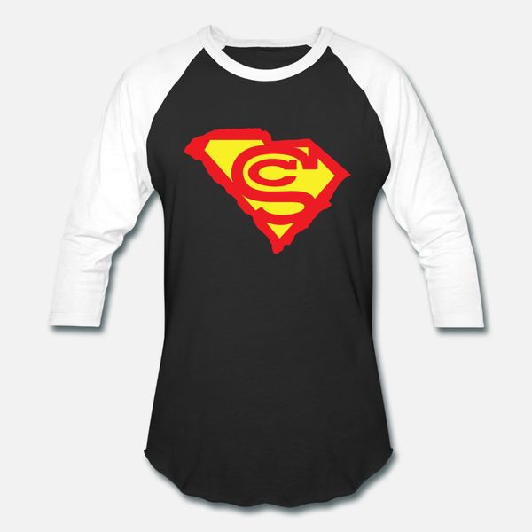 

super south carolina super logo t shirt men customized tee shirt s-xxxl pictures sunlight new fashion summer style standard shirt