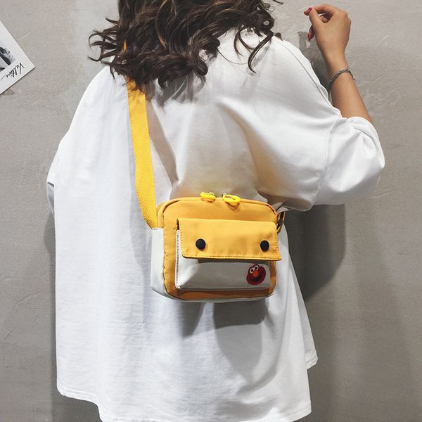 

canvas handbags women crossbodys bag 2020 new fashion female casual cartoon cute shoulder bags messenger bags