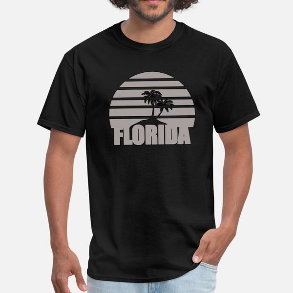 

florida t shirt men customized cotton o-neck natural famous comfortable spring trend shirt