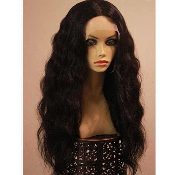 

lace wigs 5x5 silk base scalp front wig glueless human hair loose wave remy brazilian frontal baby pre plucked, Black;brown
