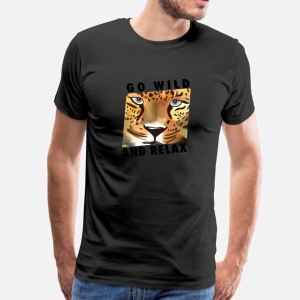 

wild cheetah in africa safari t shirt men character cotton round neck solid color anti-wrinkle new fashion spring autumn natural shirt