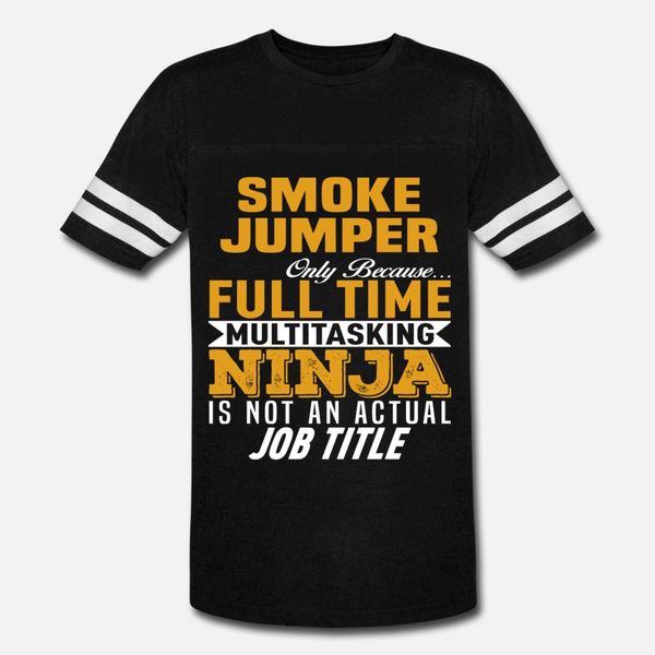 

smoke jumper t shirt men printed cotton euro size s-3xl family loose building summer family shirt