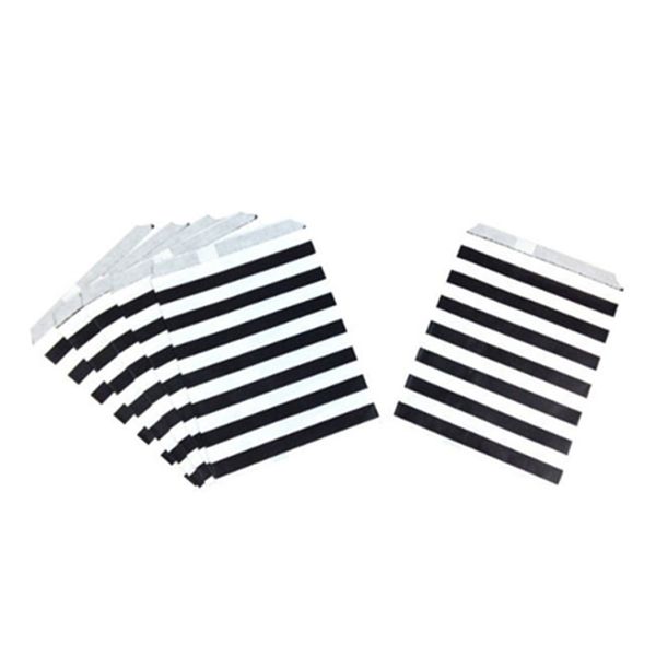 

25pcs/set gift candy food paper bag kids eco-friendly pouch cake storage striped