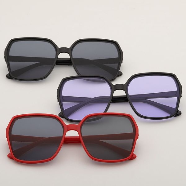 

fashion new children sunglasses anti-reflective boys and girls square plastic kids glasses classic vintage sun glasses uv400, White;black