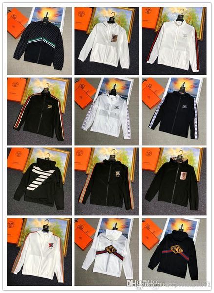 

mens designer jacket sun protection clothing luxury fashion hooded windbreaker mens spring summer fashion casual running jacket size m-3xl, Black;brown