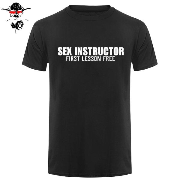 

instructor hilarious humour cool joke gift t-shirt men funny tshirt man clothing short sleeve camisetas cotton t shirt
