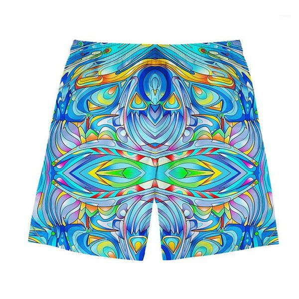

relaxed elastic waist clothing summer mens designer shorts colorful printed beach shorts fashion, White;black