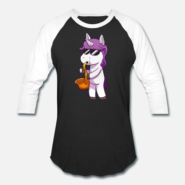

unicorn unicorn saxophone jazz saxophone t shirt men design short sleeve o neck family fit funny summer style natural shirt