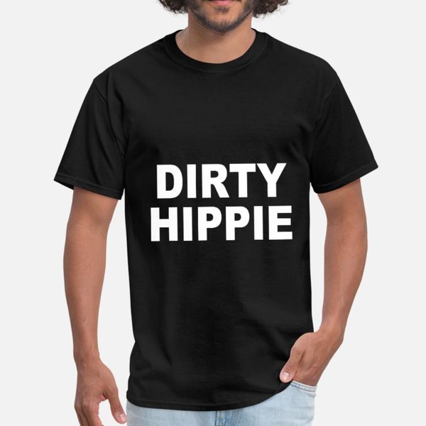 

dirty hippie boho chic bohemian style gift nature t shirt men personalized tee shirt plus size 3xl clothes graphic fashion summer style