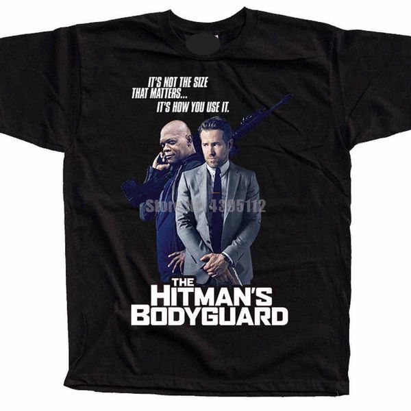 

the hitman's bodyguard movie poster homme t shirts fashion harajuku tshirt homme humour t shirt o neck t-shirts mens top