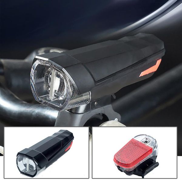 

cycling light standard bike light set usb recharge bike headlight bicycle accessories ciclismo