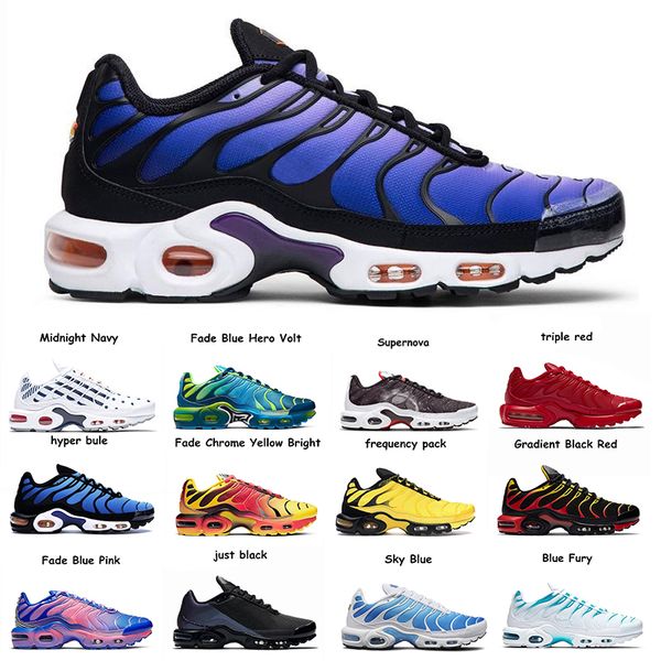 

discount tn plus running shoes mens voitage purple university red parachute volt glow just black total crimson womens sports shoes