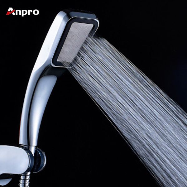 

bathroom shower heads anpro 300 hole square high pressure head handheld water saving hand filter sprayer