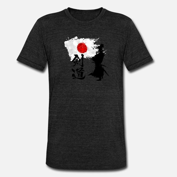 

kendo the way of the sword t shirt men knitted tee shirt o-neck formal cute casual summer letters shirt