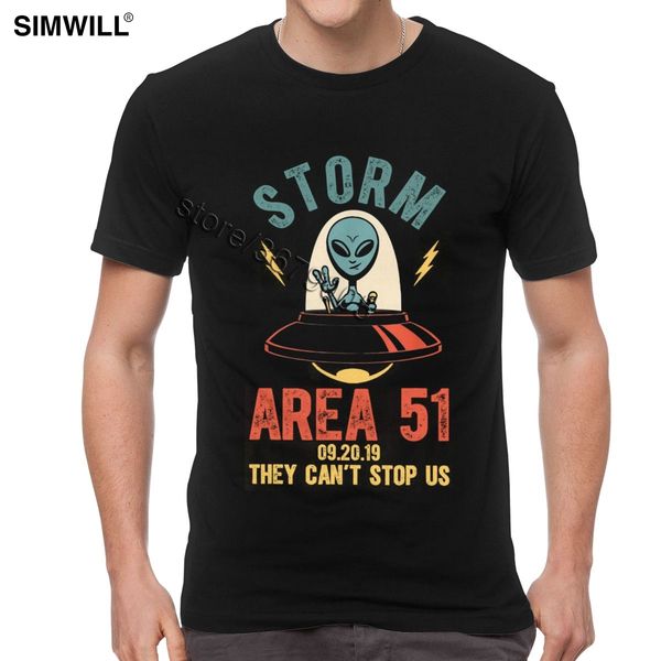 

штормовой area 51 смешных чужеродные похищение нло футболок шикарная вскользь хлопок футболка для мужчин с коротким рукавом o шеи футболки