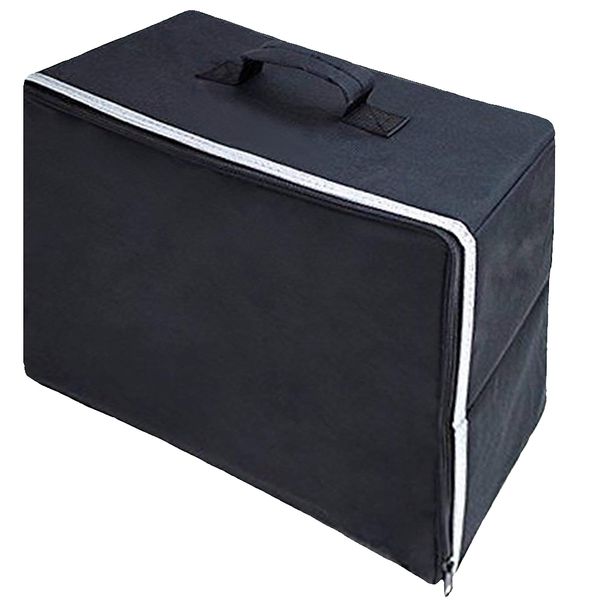 

storage dust proof protective zipper closure sewing machine cover tote bag