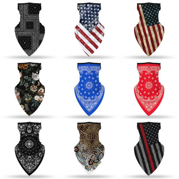 

triple black tiger face maskprint cubrebocas con pantalla ultraviolet proof washable protective#606