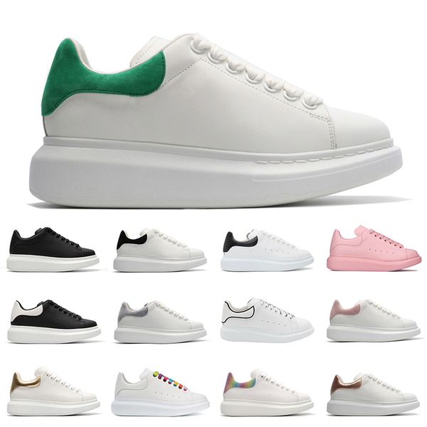 

ale platform shoes black white reflective rainbow lace tiple black outdoor luxurys designers shoes men women trainers sneakers