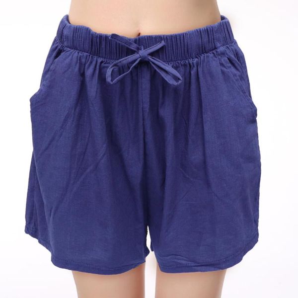 

1 шт. женщины свободные льняные повседневная шорты карманные шорты хлопок и льня повседневная начальник, White;red