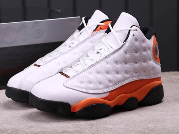 

13 starfish mens basketball shoes white/black-starfish 13s sports trainers sneaker size 7-13 with box 414571-108