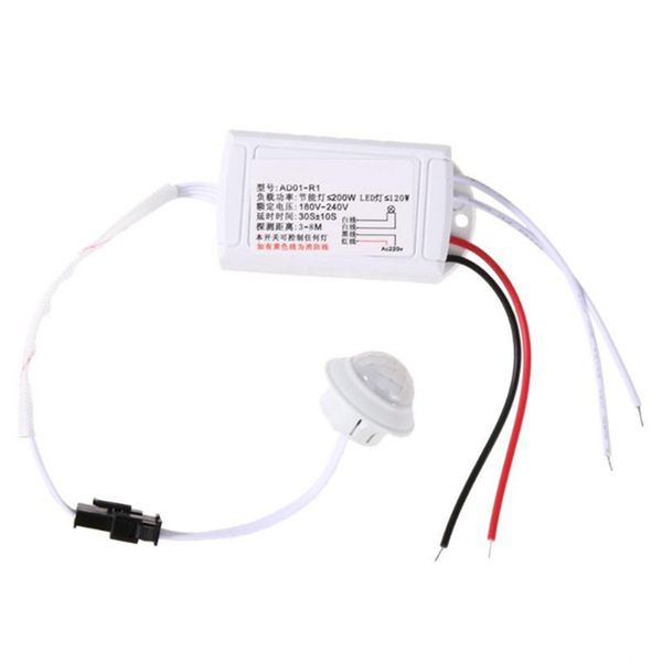 

220v ir infrared body sensor module intelligent light motion sensing switch