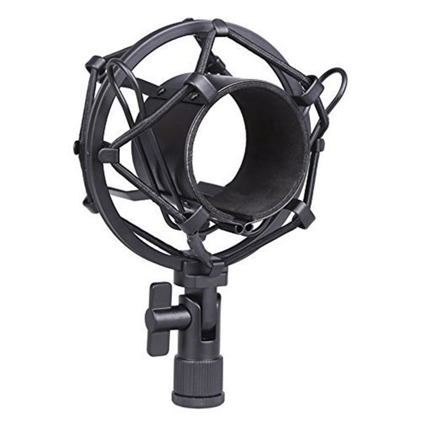 

microphones miniphone mount 50mm for 48mm-54mm diameter condenser mic black