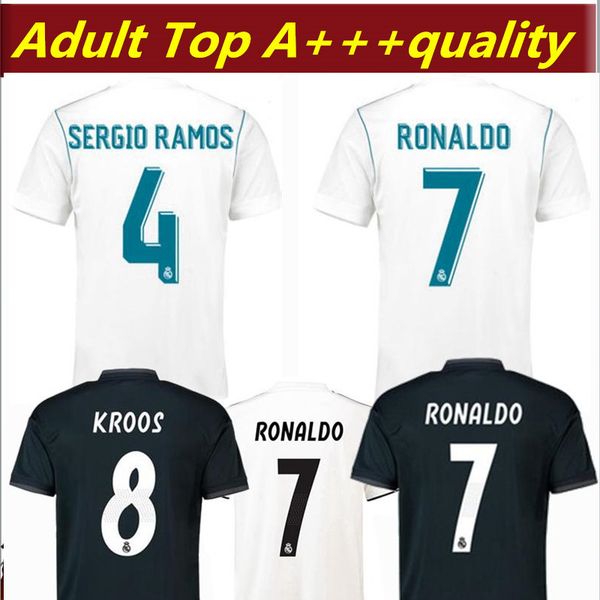

топ 2017 2018 2019 ретро классический реальный футбол футбол madrid marcelo bale ronaldo sergio ramos 17/18/19 ретро футболка футбола, Black;yellow