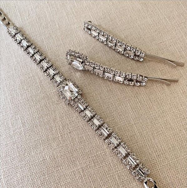 

women light luxury retro zircon large gem choker clavicle necklace, Silver