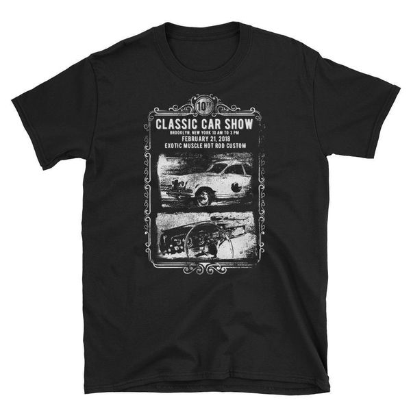 

2019 new mens t shirts classic car show nyc usa vintage retro men's t-shirt 100% cotton brand new t-shirts
