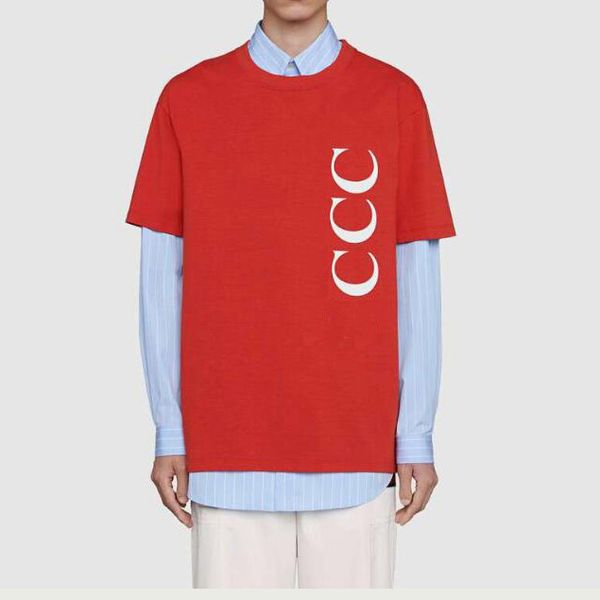 

2020 made in italy r t shirt logo letters printed men tee short sleeved t-shirts for mens summer clothes red grey, White;black