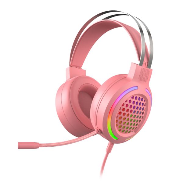 

pc gaming headset, 7.1 stereo surround sound headphones with noise cancelling microphone, rgb lights for lap computers