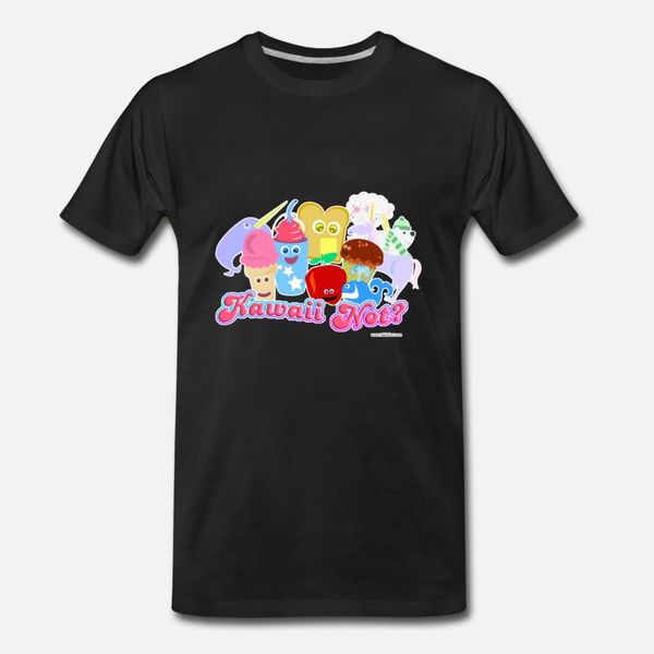 

kawaii not t shirt men designing short sleeve plus size 3xl trend sunlight comical summer style standard shirt