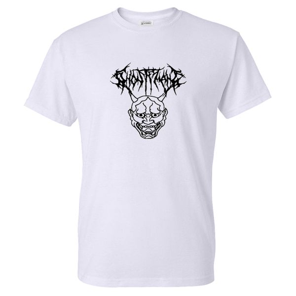 

2020 spring summer fashion solid color printed t-shirt ghostmane men/women trendy streetwear tshirt ghostman hip hop cotton tees