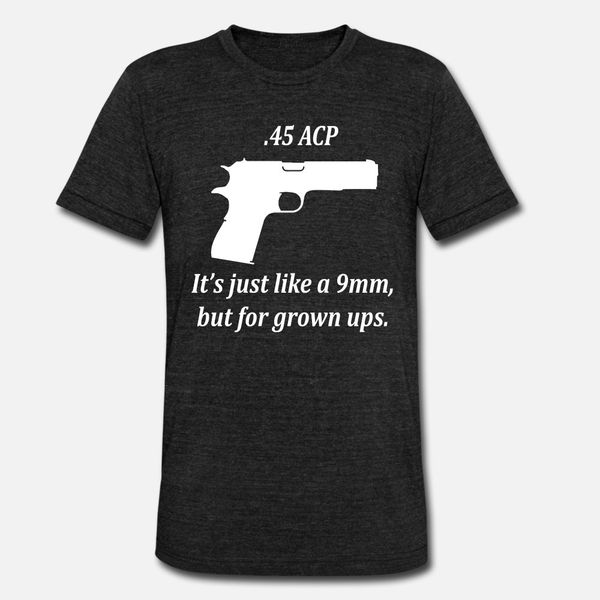 

45 vs 9mm t shirt men designer cotton round collar letters famous new fashion summer style vintage shirt