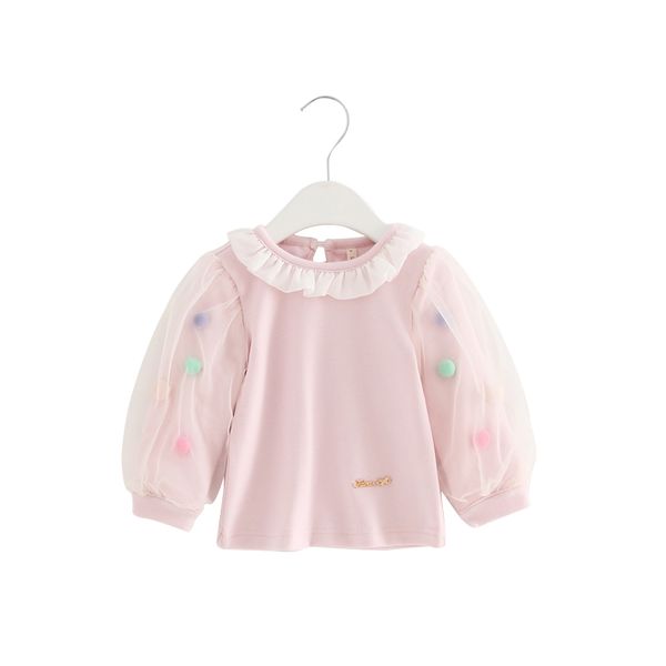 

children clothes baby cotton pure color coat bottoming shirt inside children's long-sleeved t-shirt female cute baby spring/autumn clot, Blue;gray